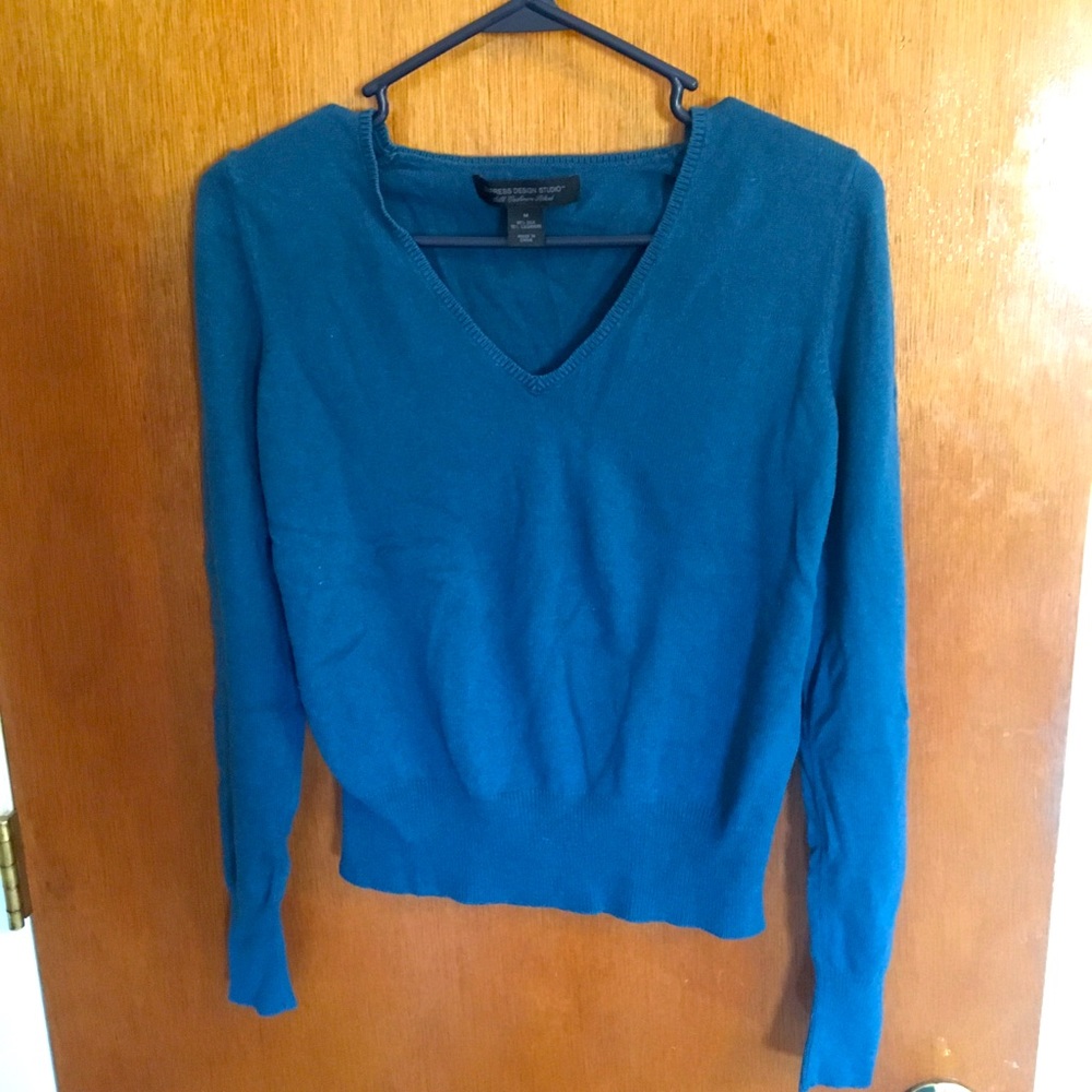 Express Teal Sweater M